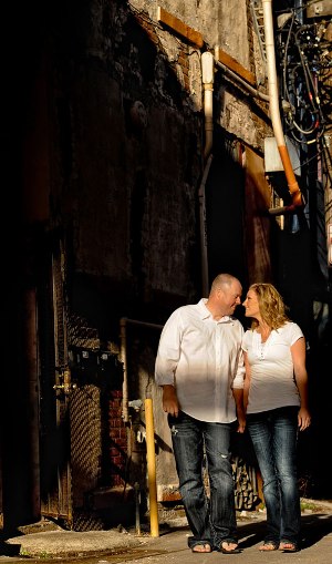Engagement-Galveston Galveston on the Strand engagement photo